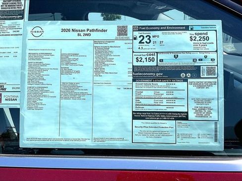 New 2026 Nissan Pathfinder SL FWD image 14