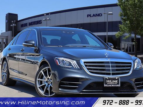 Used 2019 Mercedes-Benz S 560 Sedan w/ AMG Line Exterior image 1