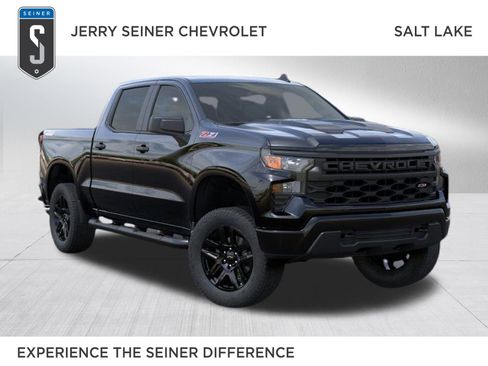 New 2026 Chevrolet Silverado 1500 Custom Trail Boss w/ Turbomax Blackout Package image 1