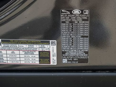New 2026 Land Rover Range Rover SE AWD/4WD image 74