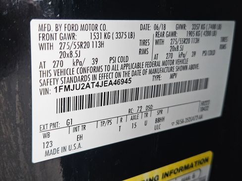Used 2018 Ford Expedition Limited AWD/4WD image 36