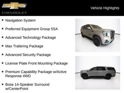 Used 2023 GMC Yukon XL Denali AWD/4WD image 5