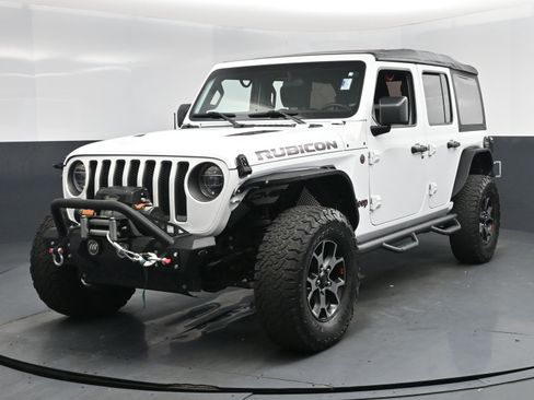 Used 2018 Jeep Wrangler Unlimited Rubicon w/ LED Lighting Group image 1
