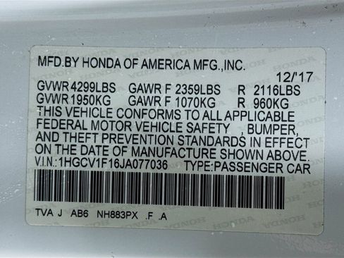 Used 2018 Honda Accord LX image 30