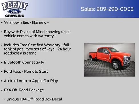 Used 2026 Ford F450 Lariat w/ Lariat Ultimate Package AWD/4WD image 8