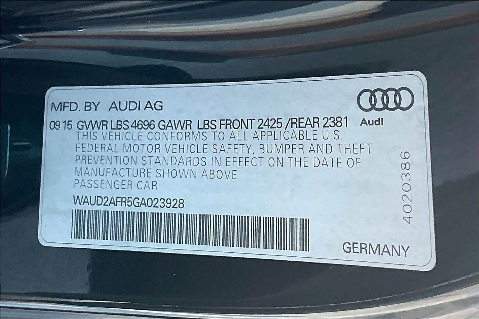 Used 2016 Audi A5 2.0T Premium AWD/4WD image 29