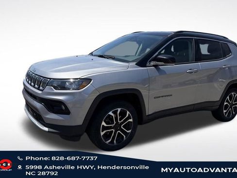 Used 2022 Jeep Compass Limited AWD/4WD image 1