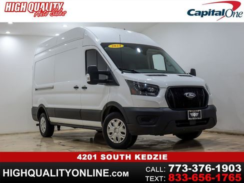 Used 2023 Ford Transit 350 148 High Roof w/ Upfitter Package RWD image 1
