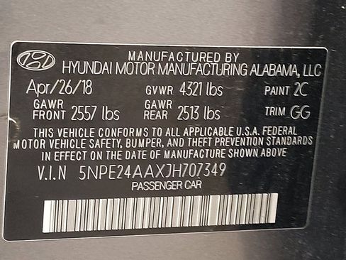 Used 2018 Hyundai Sonata ECO image 33