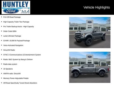 Used 2021 Ford F250 Lariat w/ Lariat Ultimate Package AWD/4WD image 2