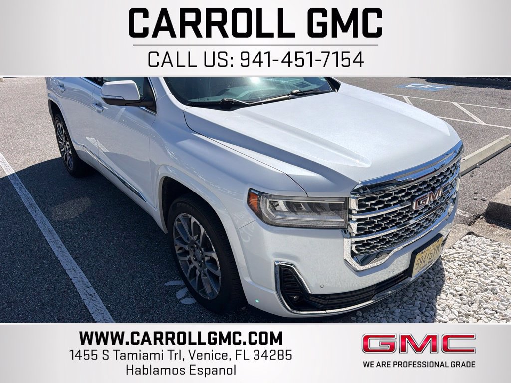 Used 2021 GMC Acadia Denali w/ Trailering Package AWD/4WD image 1
