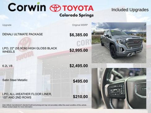 Used 2021 GMC Sierra 1500 Denali w/ Denali Ultimate Package AWD/4WD image 4