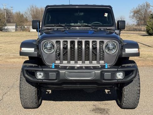 Used 2023 Jeep Wrangler Unlimited Rubicon 4xe w/ Steel Bumper Group image 2