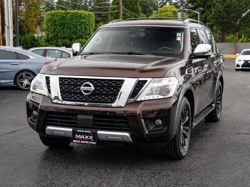 Used 2017 Nissan Armada Platinum w/ Captain Seat Package AWD/4WD image 4