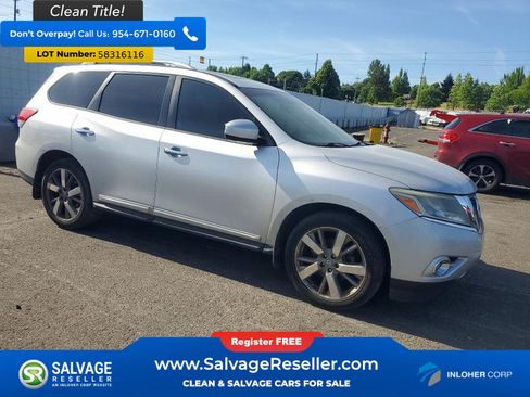 Used 2014 Nissan Pathfinder Platinum w/ Platinum Premium Package AWD/4WD image 5