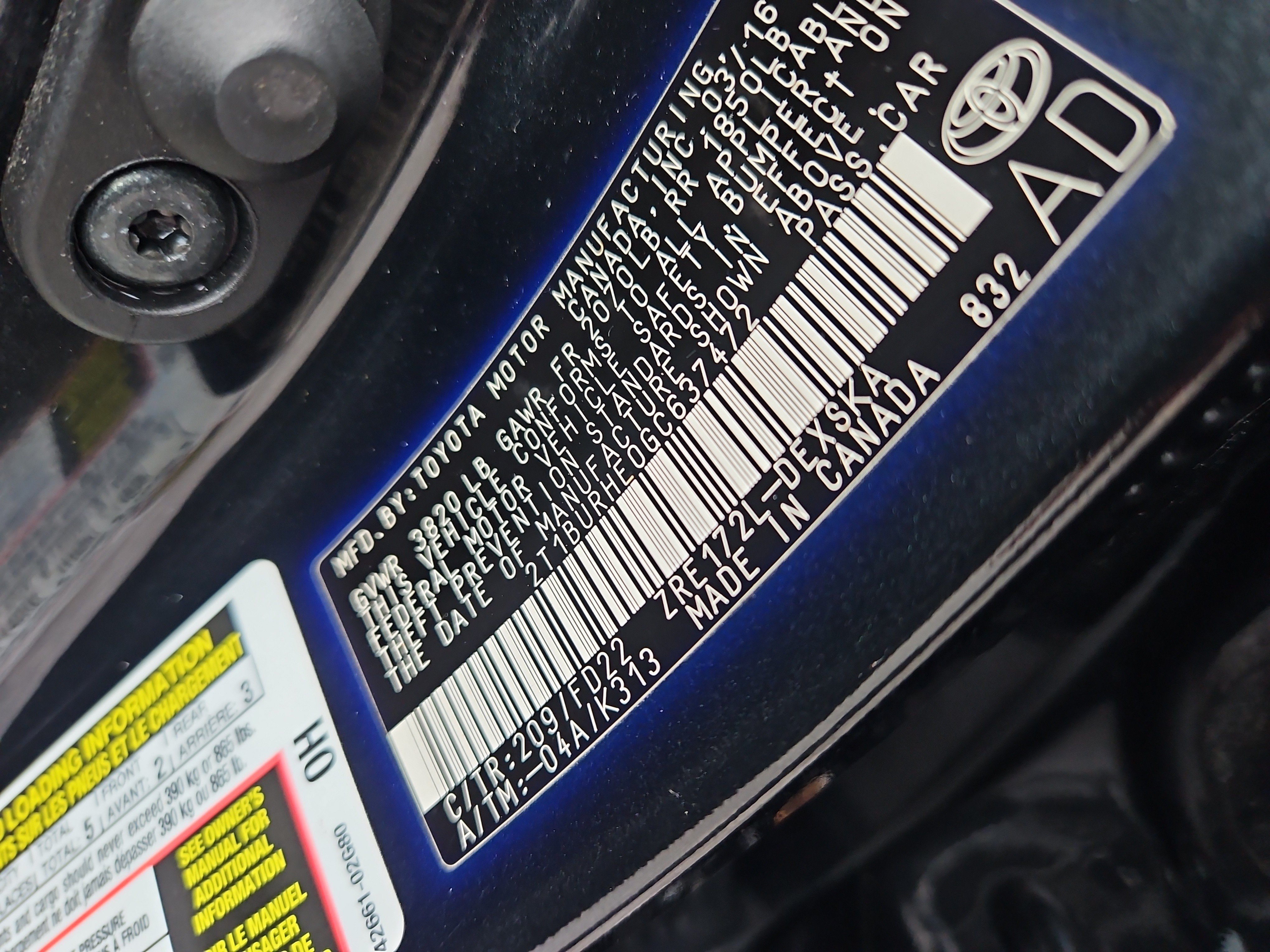 Used 2016 Toyota Corolla S FWD image 7