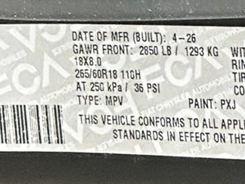 New 2026 Jeep Grand Cherokee L Laredo AWD/4WD image 50