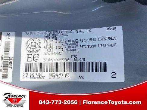 Used 2021 Toyota Tundra SR5 AWD/4WD image 20