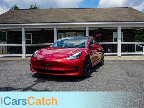 Used 2021 Tesla Model 3 Long Range AWD/4WD image 1