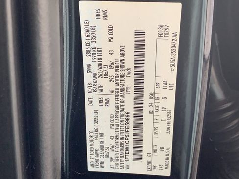 Used 2018 Ford F150 XLT w/ Equipment Group 302A Luxury RWD image 12