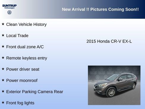Used 2015 Honda CR-V EX-L image 5