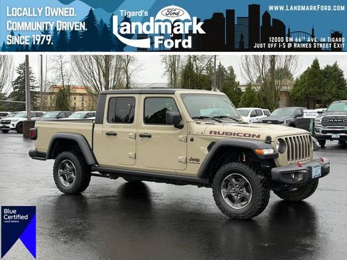 Used 2020 Jeep Gladiator Rubicon w/ Trailer Tow Package AWD/4WD image 1