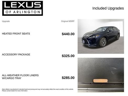 Used 2021 Lexus RX 350 AWD w/ Accessory Package image 4