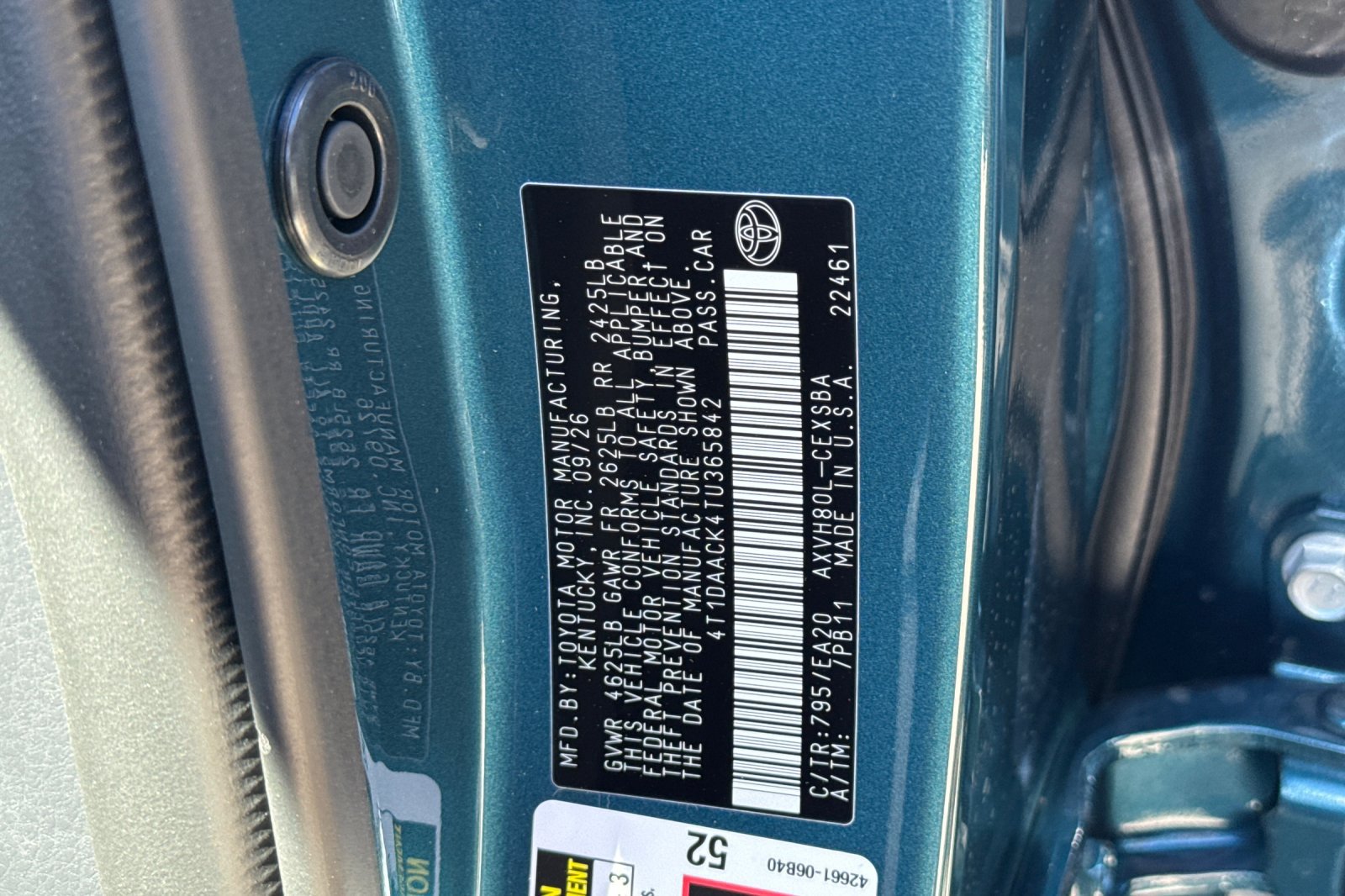 Used 2026 Toyota Camry SE FWD image 33