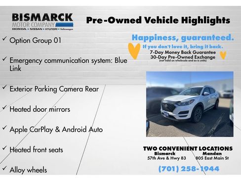 Used 2019 Hyundai Tucson SEL AWD/4WD image 8