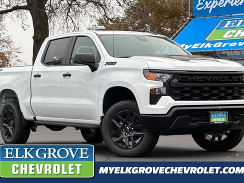 New 2026 Chevrolet Silverado 1500 Custom Trail Boss w/ Dark Appearance Package image 1