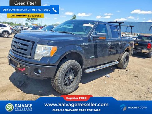 Used 2012 Ford F150 XLT w/ XLT Chrome Pkg AWD/4WD image 1