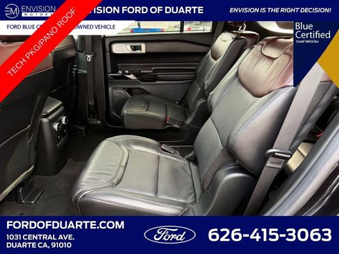 Certified 2023 Ford Explorer Platinum w/ Technology Package AWD/4WD image 31