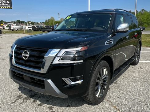 Used 2024 Nissan Armada Platinum w/ Captain's Chairs Package AWD/4WD image 1