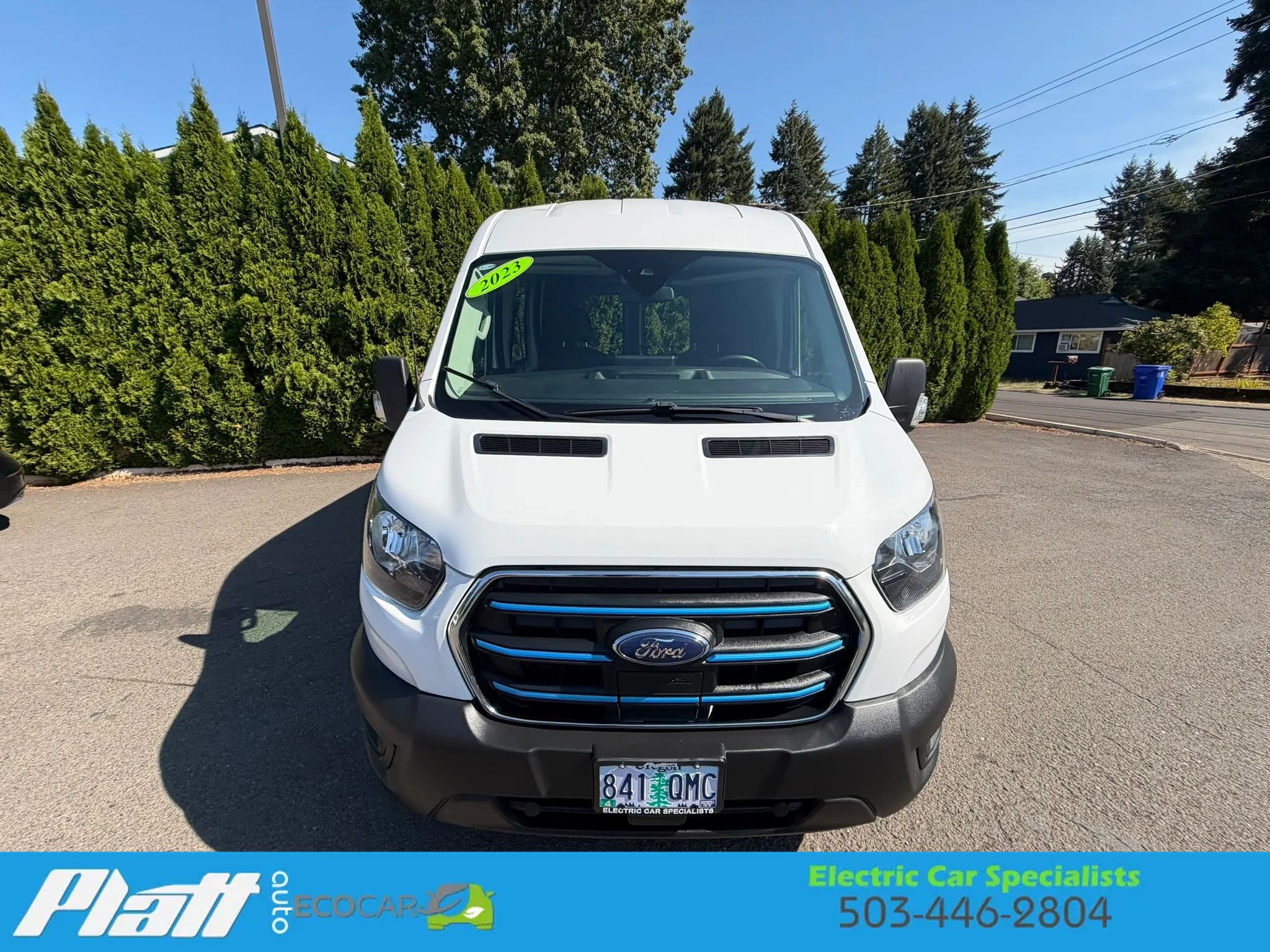 Used 2023 Ford E-Transit Medium Roof w/ Load Area Protection Package RWD image 15