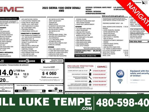 Used 2023 GMC Sierra 1500 Denali image 1