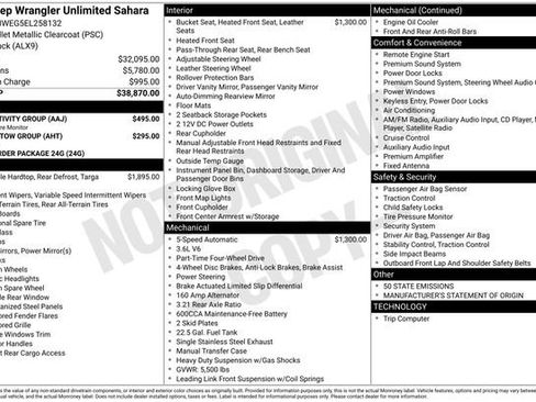 Used 2014 Jeep Wrangler Unlimited Sahara w/ Connectivity Group image 32