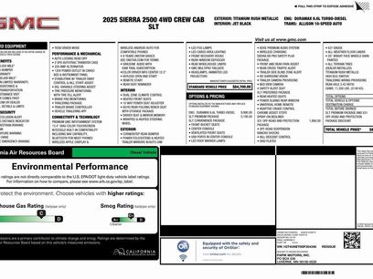 New 2025 GMC Sierra 2500 SLT w/ SLT Premium Package