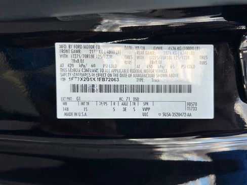 Used 2018 Ford F250 XL w/ STX Appearance Package image 30