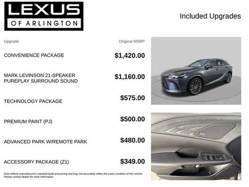 Used 2026 Lexus RX 450h AWD w/ Convenience Package image 4