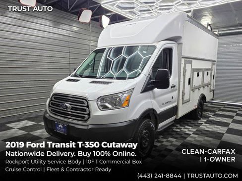 Used 2019 Ford Transit 350 138 w/ Exterior Upgrade Package RWD image 1