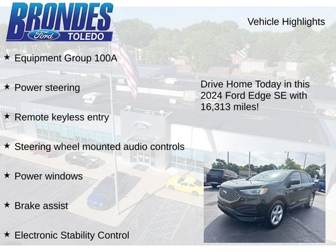 Used 2024 Ford Edge SE AWD/4WD image 5