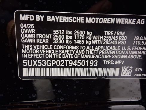 New 2026 BMW X3 xDrive30 w/ Convenience Package AWD/4WD image 17