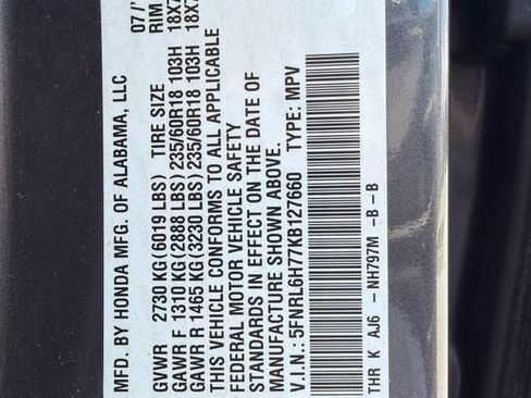 Used 2019 Honda Odyssey EX-L image 27