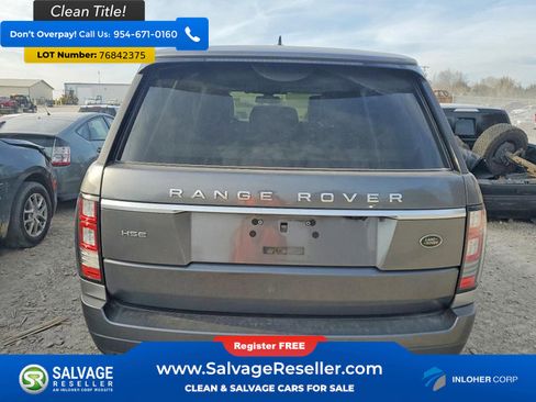 Used 2016 Land Rover Range Rover HSE image 8