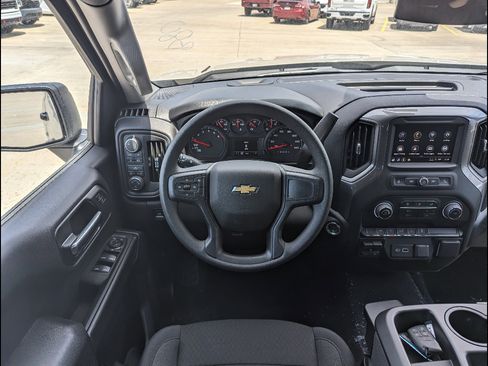 New 2026 Chevrolet Silverado 1500 Custom w/ Turbomax Blackout Package AWD/4WD image 3