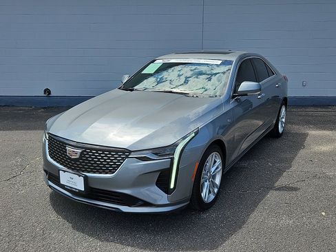 Certified 2025 Cadillac CT4 Luxury w/ Sun And Sound Package RWD image 1
