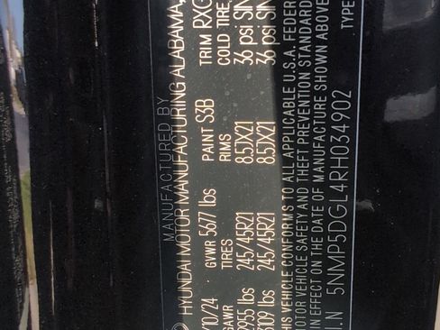 Used 2024 Hyundai Santa Fe Calligraphy image 36