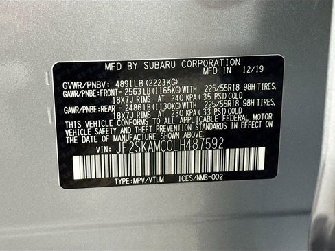 Used 2020 Subaru Forester Sport w/ Popular Package #2 AWD/4WD image 29