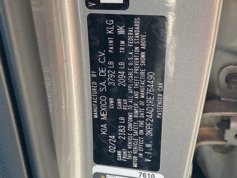 Used 2024 Kia Forte LXS image 29