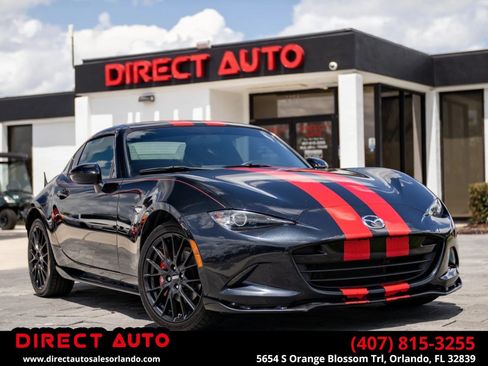 Used 2017 MAZDA MX-5 Miata RF Club w/ Brembo/BBS Package RWD image 1
